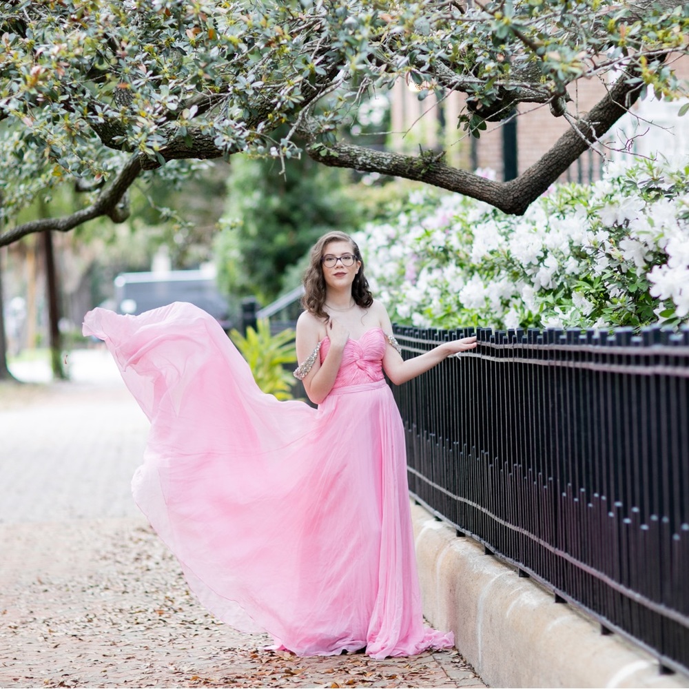 Sherry Hill pink gown size 6